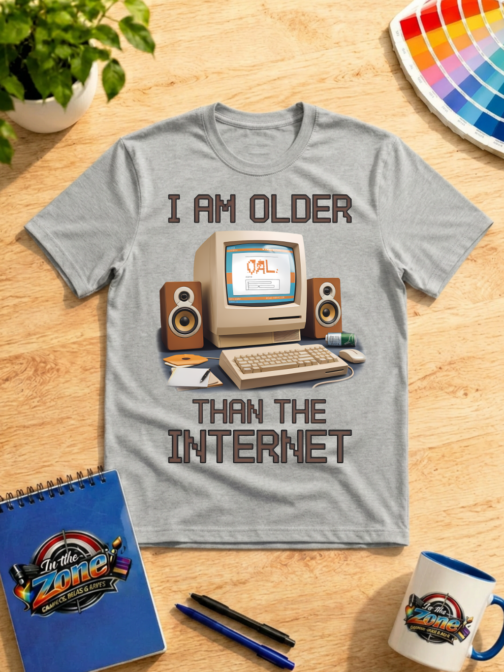 I Am Older Than the Internet Shirt – Retro Computer Funny Graphic Tee