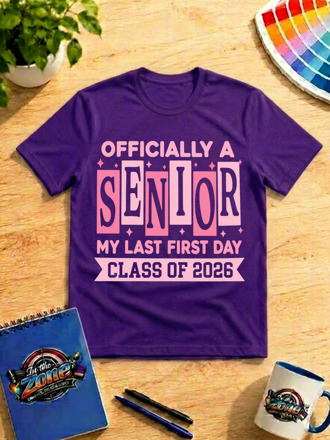 Officially a Senior Class of 2026 T-Shirt – Last First Day Senior Shirt