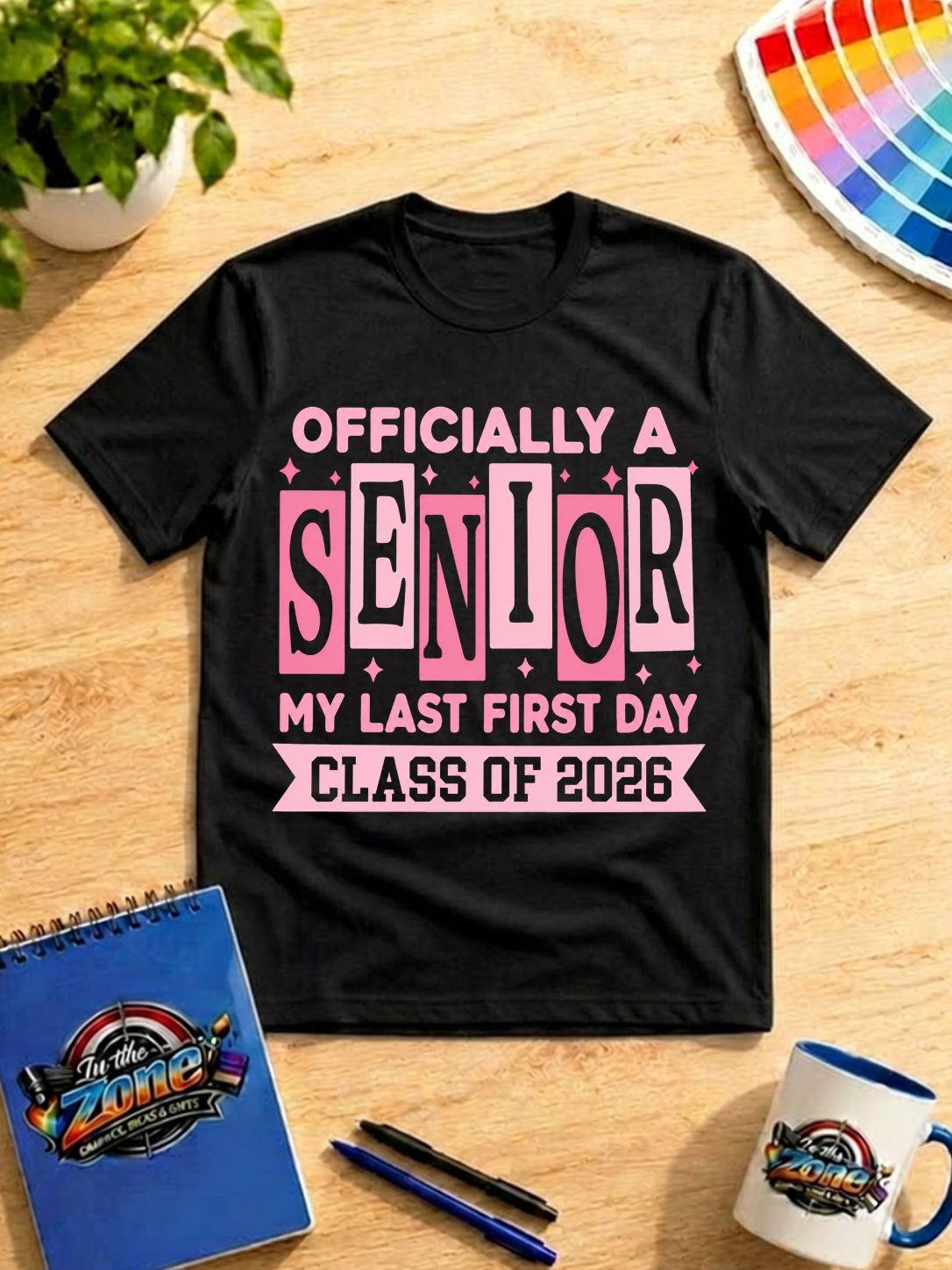 Officially a Senior Class of 2026 T-Shirt – Last First Day Senior Shirt