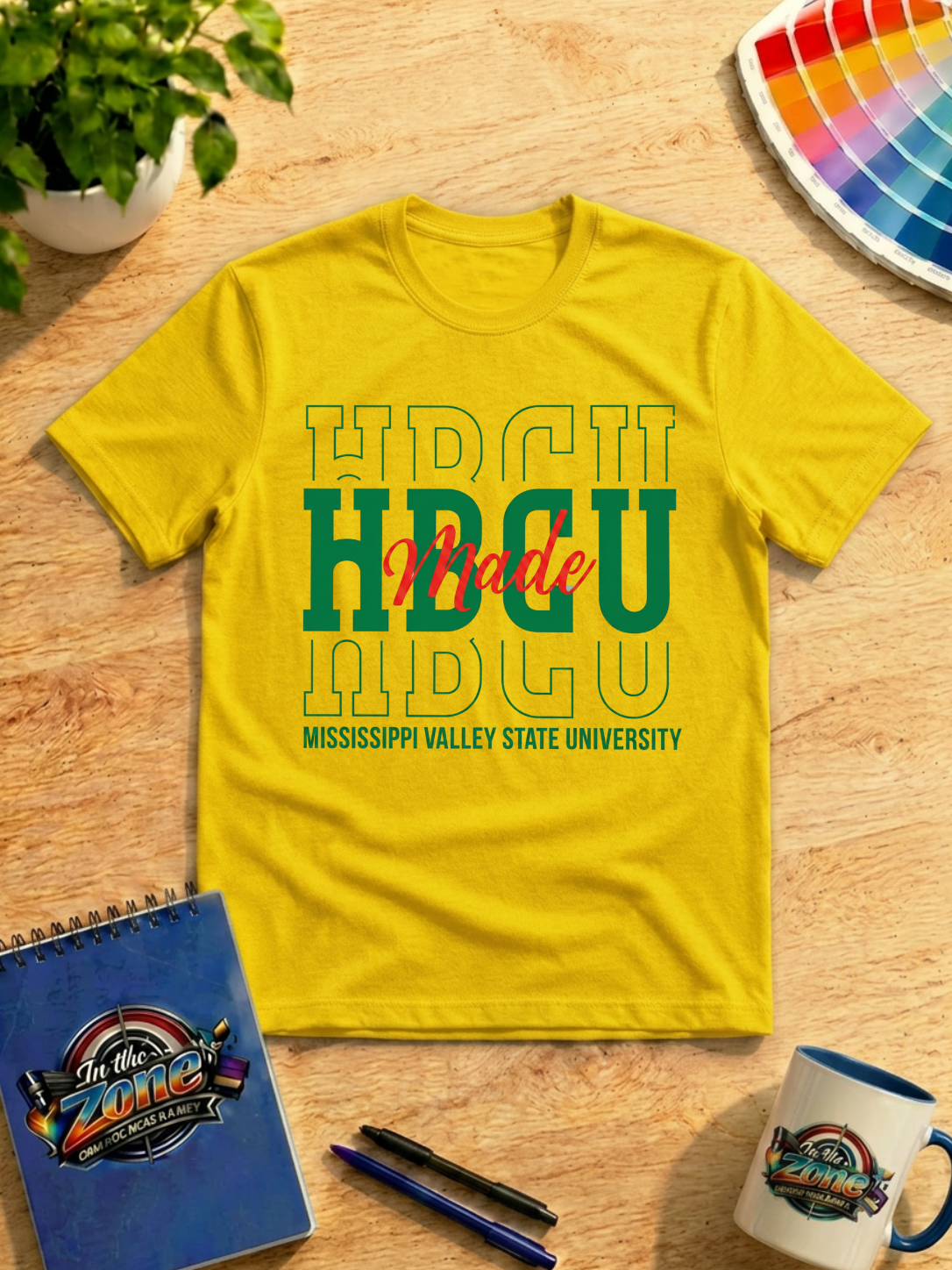 HBCU Made Mississippi Valley State University Graphic T-Shirt – MVSU Pride Tee