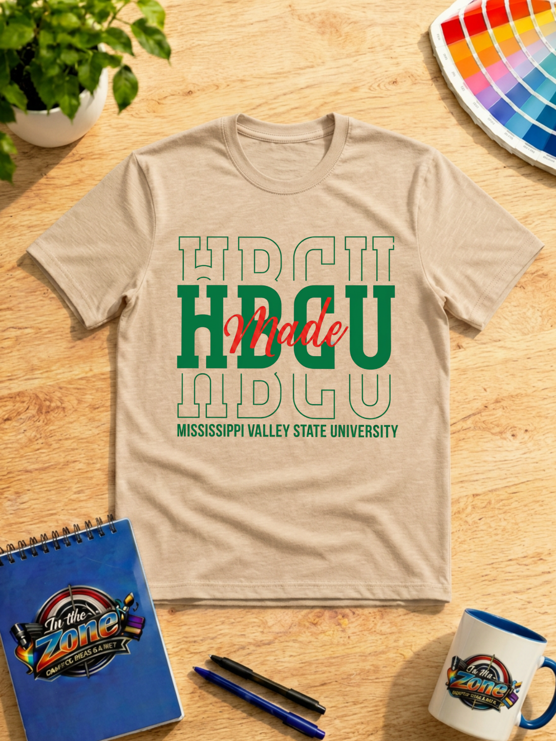 HBCU Made Mississippi Valley State University Graphic T-Shirt – MVSU Pride Tee