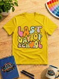 Last Day of School Retro Graphic T-Shirt – Fun Teacher & Student Summer Break Tee