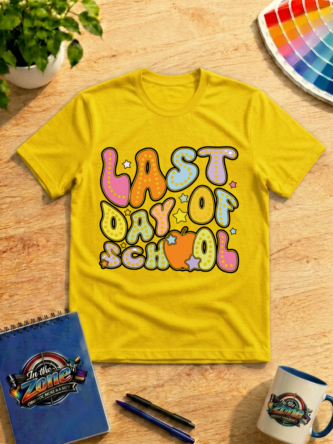Last Day of School Retro Graphic T-Shirt – Fun Teacher & Student Summer Break Tee