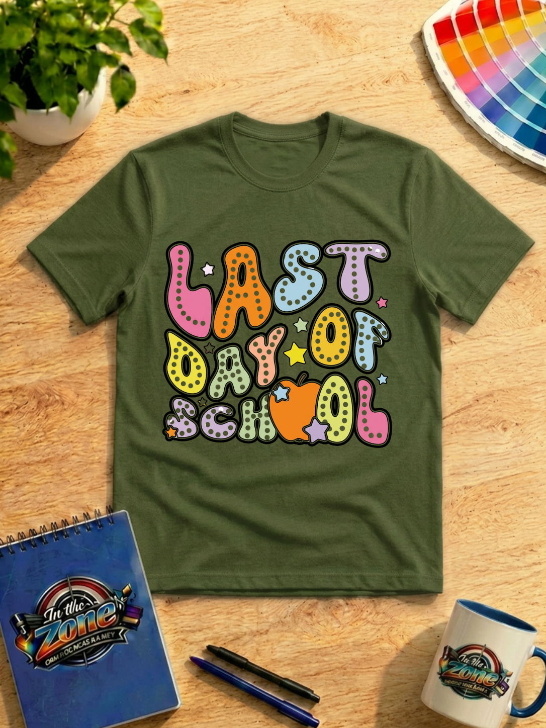 Last Day of School Retro Graphic T-Shirt – Fun Teacher & Student Summer Break Tee
