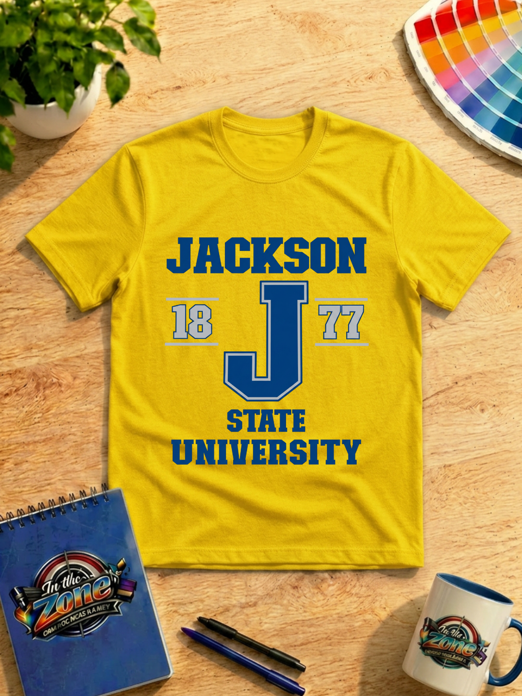 Jackson State University 1877 Collegiate Graphic T-Shirt – JSU Tigers Pride Tee