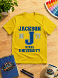 Jackson State University 1877 Collegiate Graphic T-Shirt – JSU Tigers Pride Tee