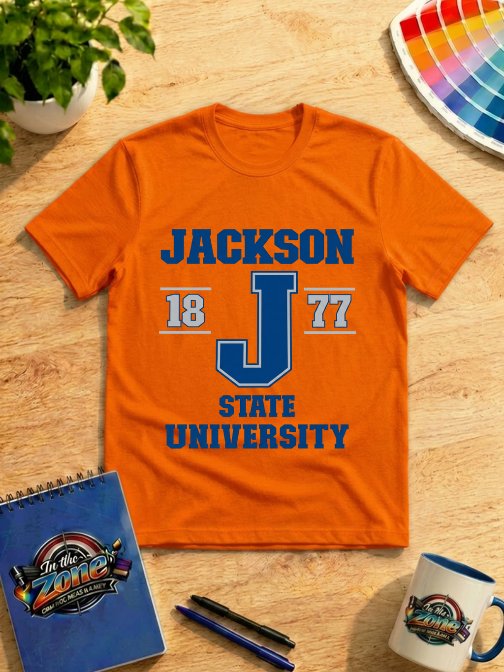 Jackson State University 1877 Collegiate Graphic T-Shirt – JSU Tigers Pride Tee