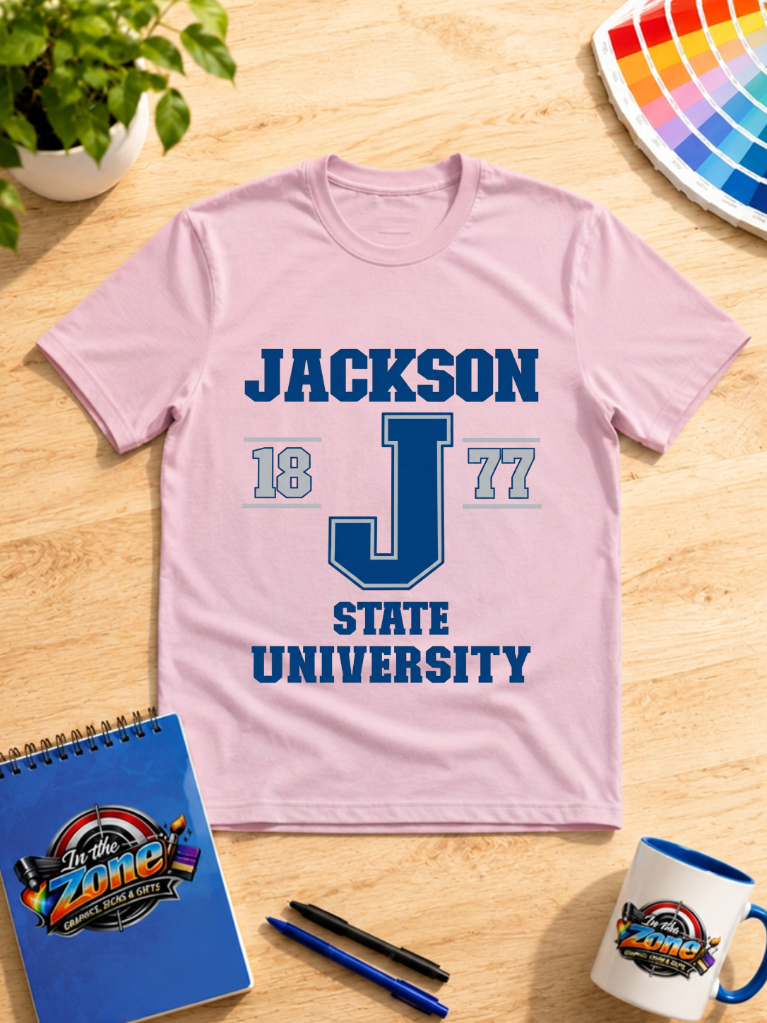 Jackson State University 1877 Collegiate Graphic T-Shirt – JSU Tigers Pride Tee