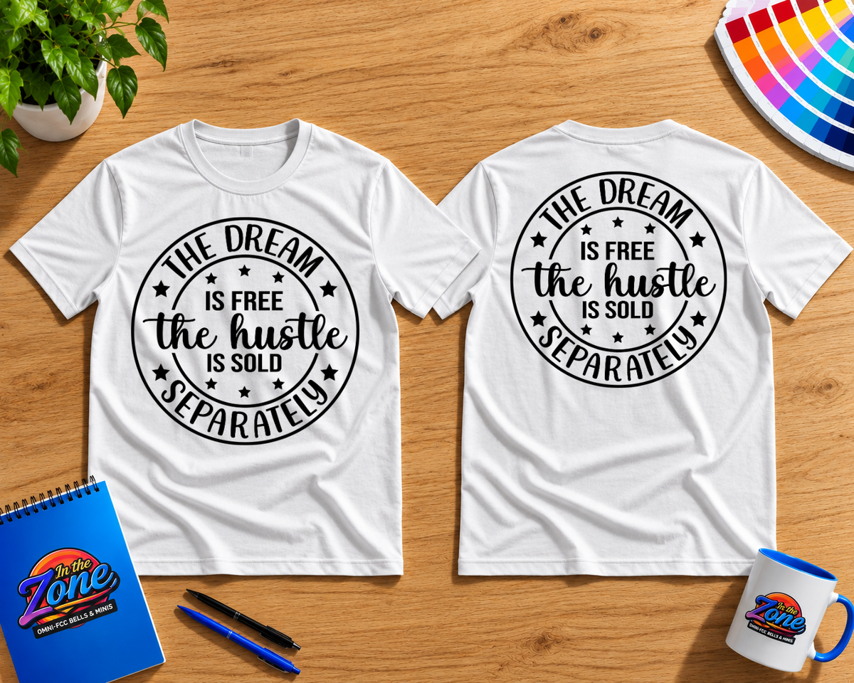 The Dream Is Free, The Hustle Is Sold Separately Realtor Shirt | Real Estate Agent Gift