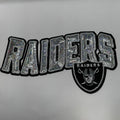 Raiders Football Patch – Silver & Black Team Spirit Patch