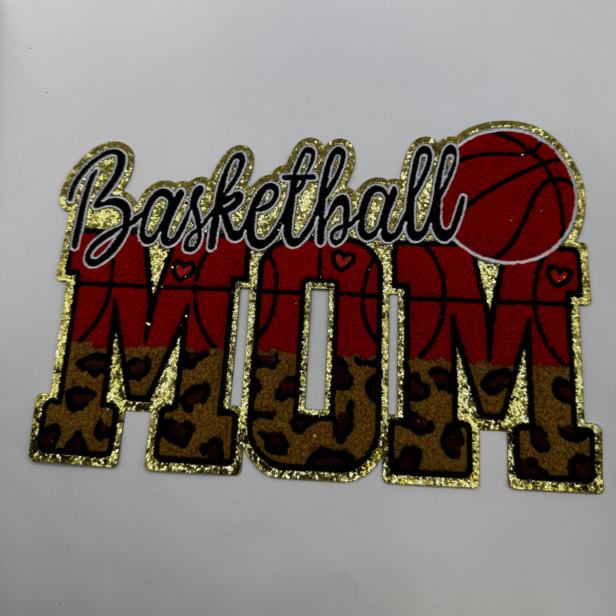 Basketball Mama & Chenille Patch