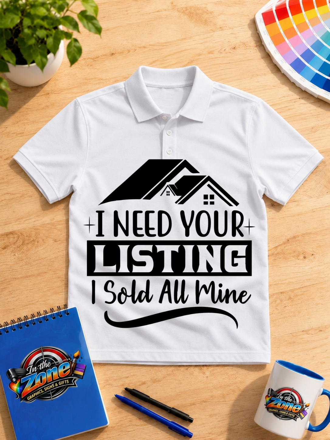 I Need Your Listing – I Sold All Mine Realtor Shirt | Real Estate Agent Graphic Tee
