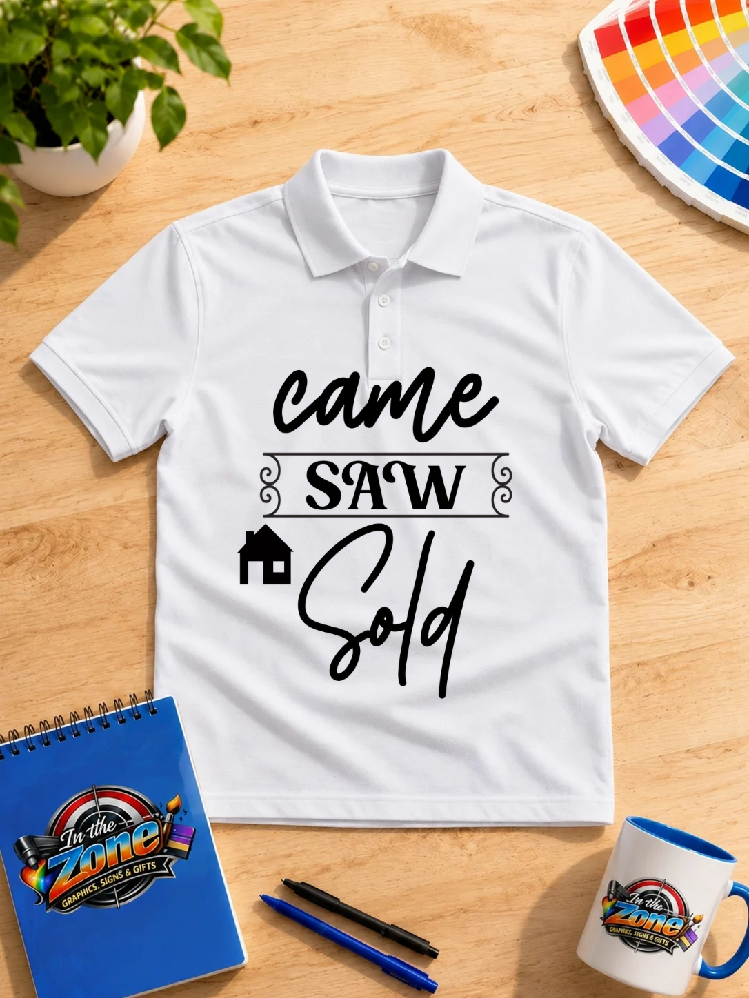 Came Saw Sold Realtor Shirt | Real Estate Agent Graphic Tee