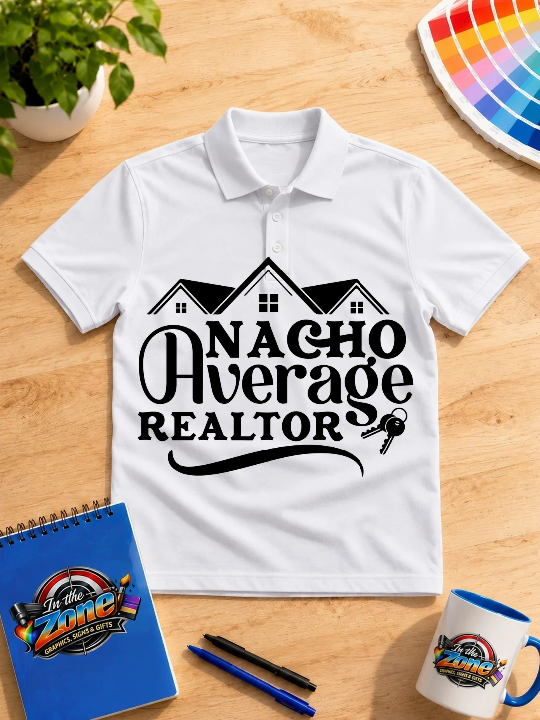 Nacho Average Realtor Shirt | Funny Real Estate Agent Graphic Tee