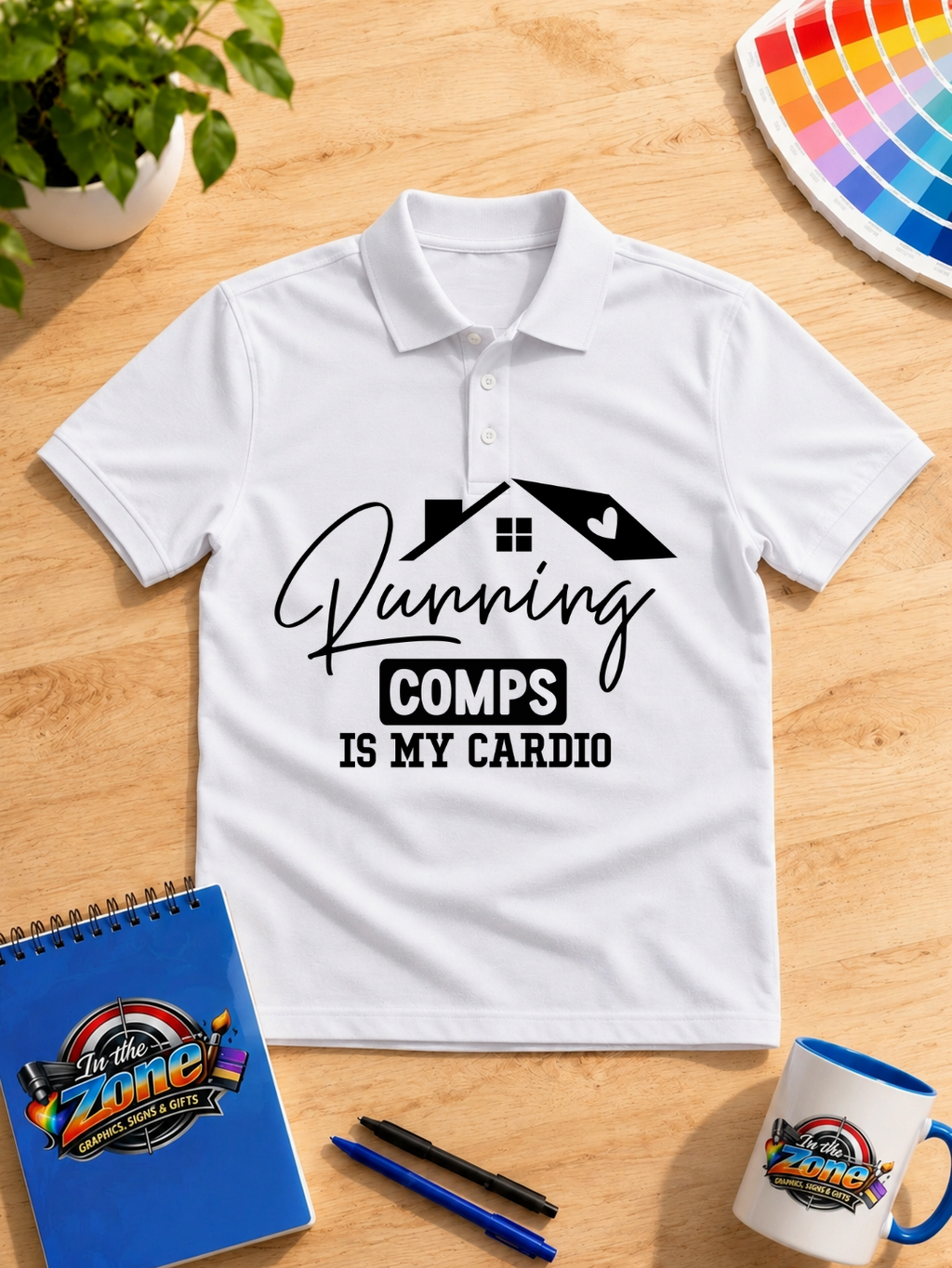 Running Comps Is My Cardio Realtor Graphic T-Shirt – Funny Real Estate Agent Shirt