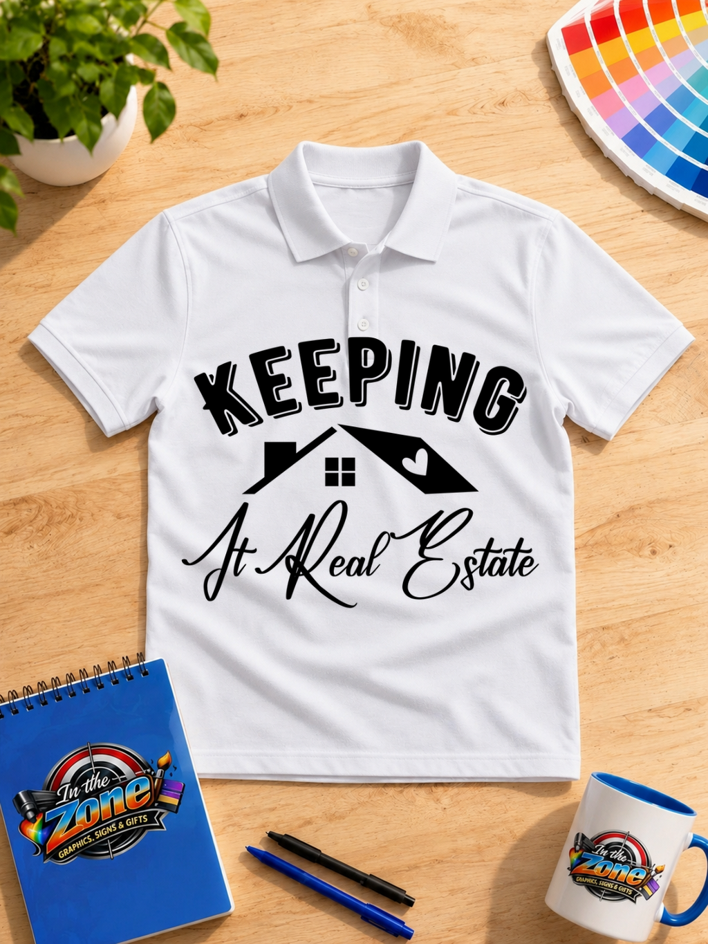 Keeping It Real Estate Realtor Shirt | Real Estate Agent Graphic Tee