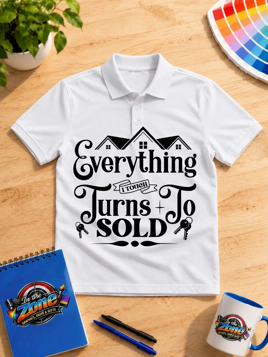 Everything I Touch Turns to Sold Realtor Shirt | Real Estate Agent Gift