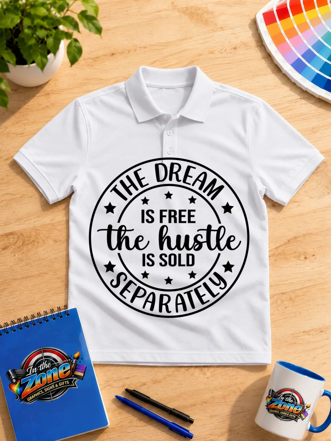 The Dream Is Free, The Hustle Is Sold Separately Realtor Shirt | Real Estate Agent Gift
