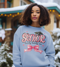 Senior 2026 Graduation Graphic Shirt | Pink Bow Class of 2026 Tee, Sweatshirt & Hoodie