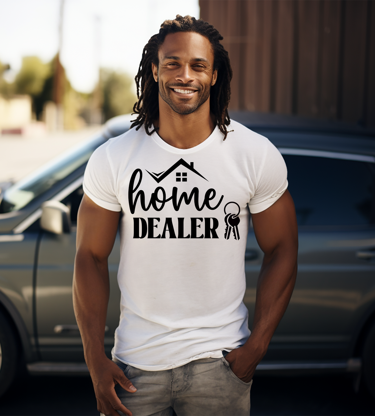 Home Dealer Realtor Shirt | Real Estate Agent Graphic Tee & Gift