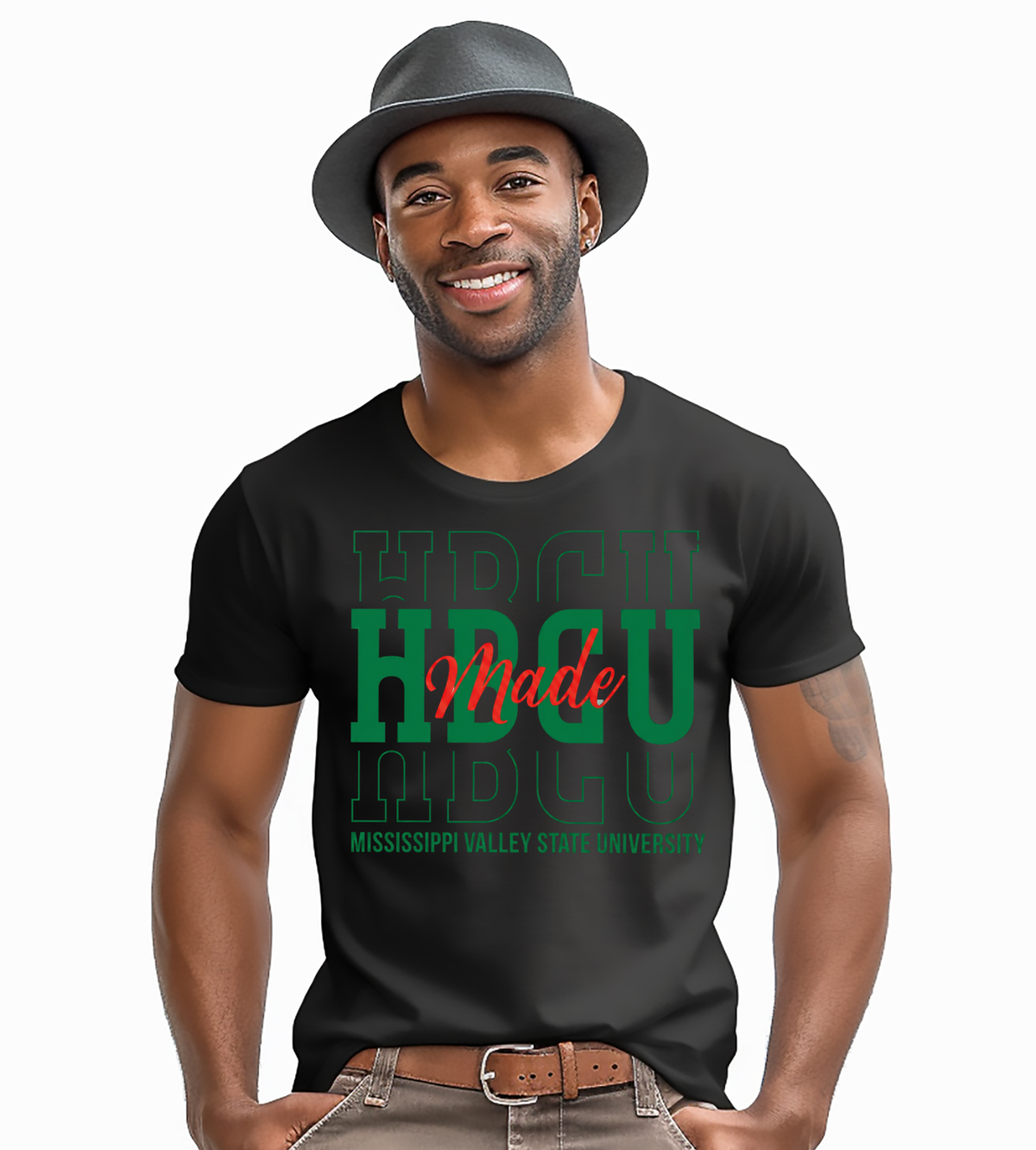 HBCU Made Mississippi Valley State University Graphic T-Shirt – MVSU Pride Tee