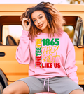 Juneteenth 1865 They Not Like Us Graphic T-Shirt – Black Freedom Celebration Tee