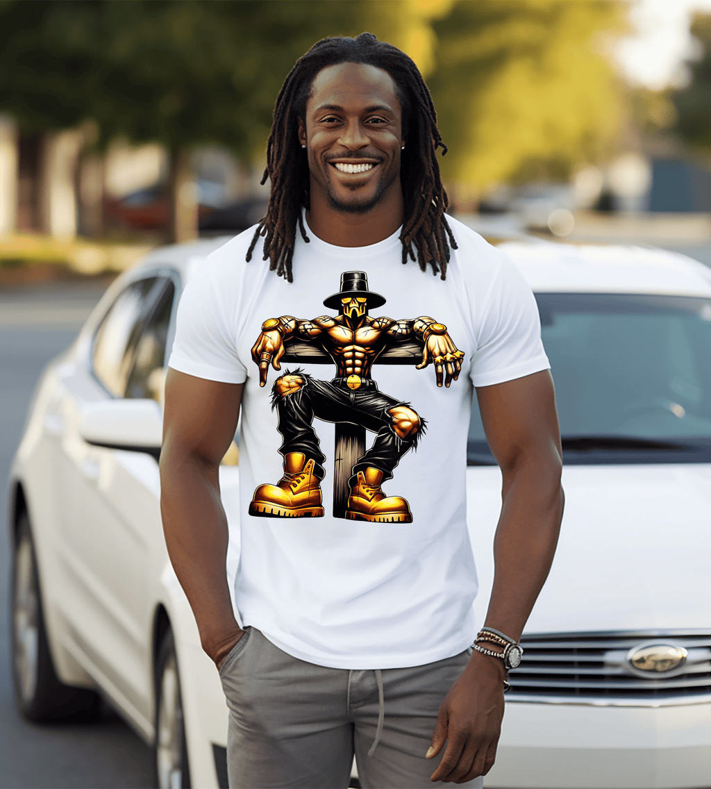 Built Different Urban Warrior Graphic T-Shirt