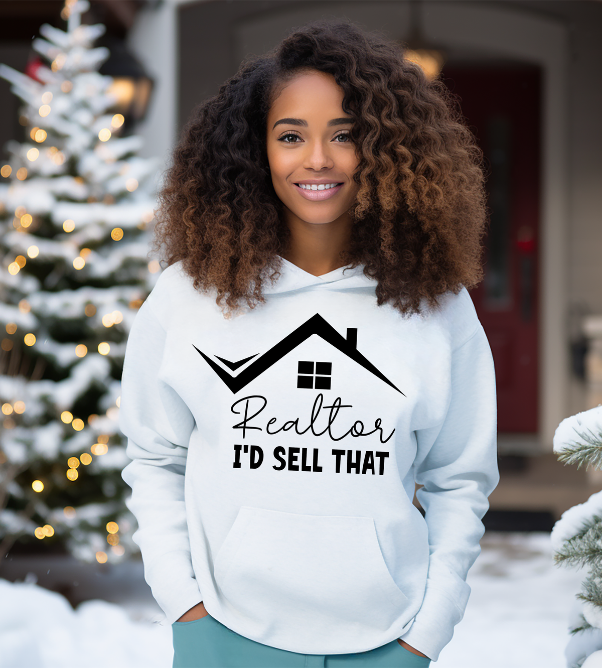 Realtor “I’d Sell That” Graphic T-Shirt – Funny Real Estate Agent Shirt