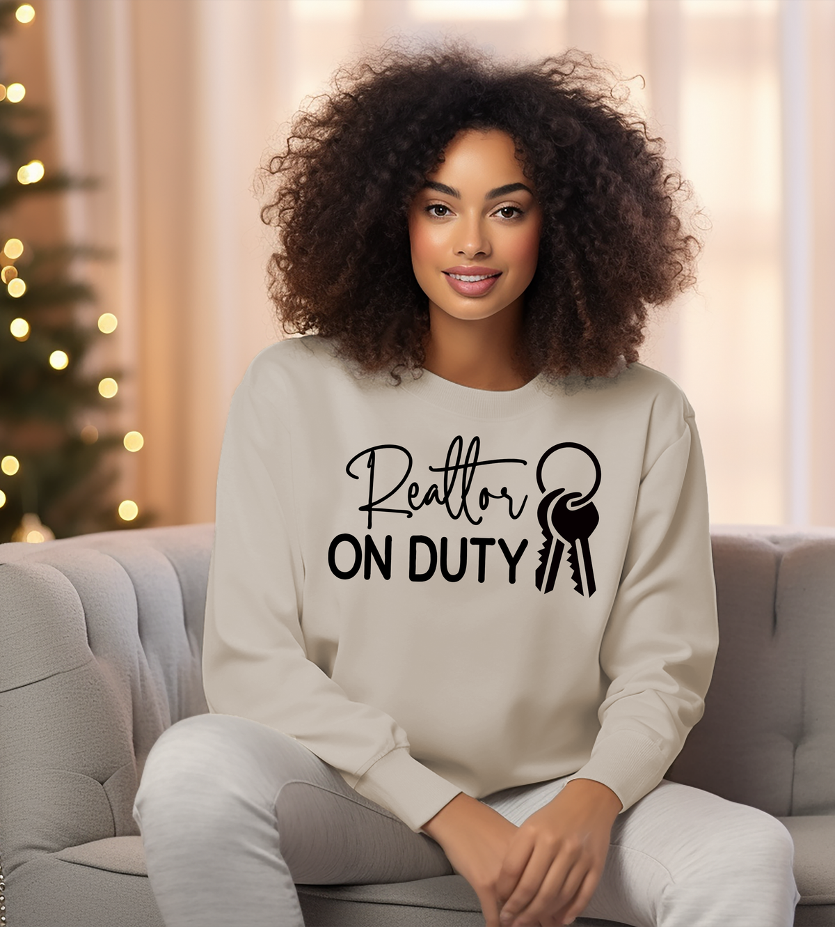 Realtor On Duty Graphic T-Shirt – Real Estate Agent Keys Shirt