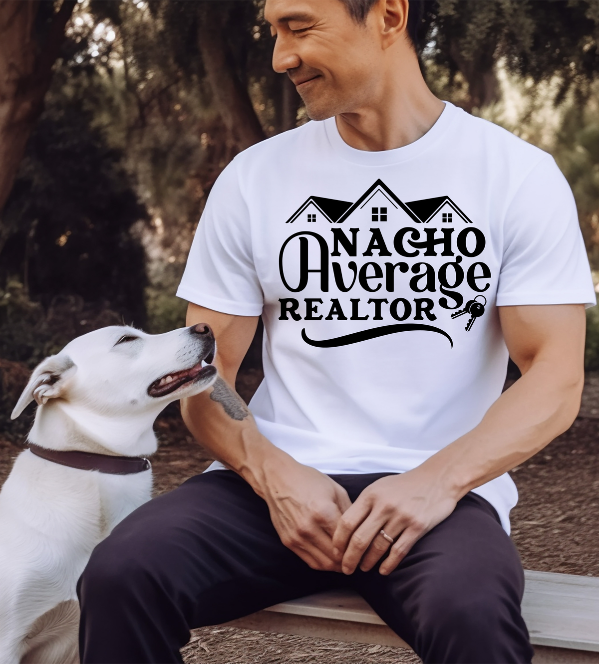 Nacho Average Realtor Shirt | Funny Real Estate Agent Graphic Tee