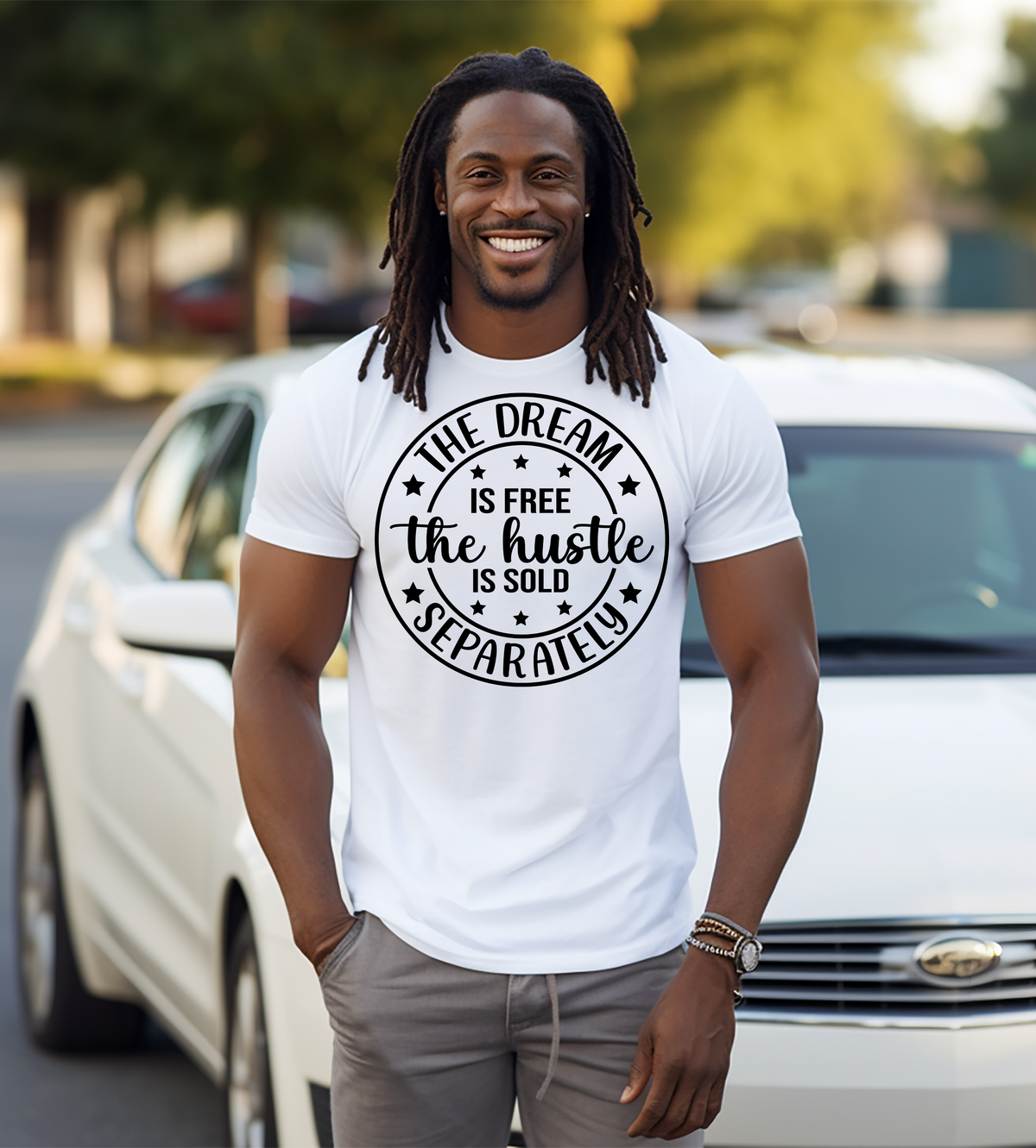 The Dream Is Free, The Hustle Is Sold Separately Realtor Shirt | Real Estate Agent Gift