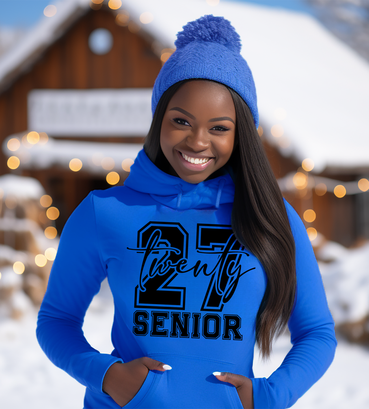 Class of 2027 Senior Graphic T-Shirt | Graduation Year 27 Senior Shirt