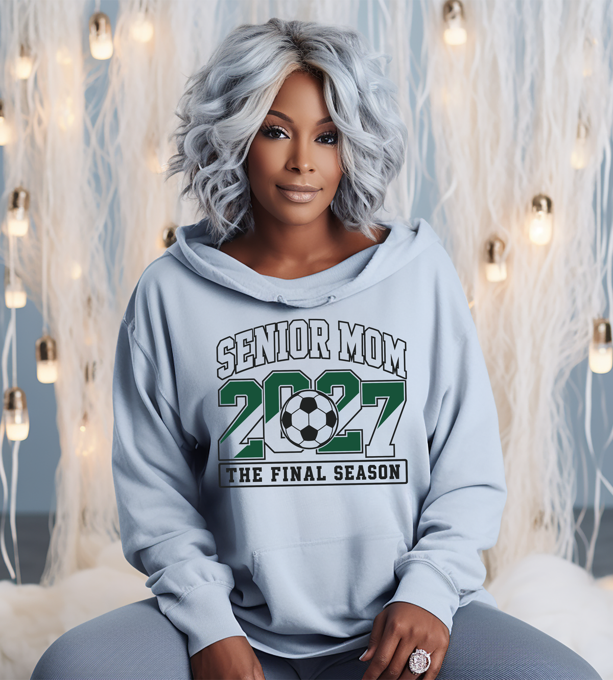Senior Mom 2027 Soccer Shirt – The Final Season Soccer Mom Graphic Tee