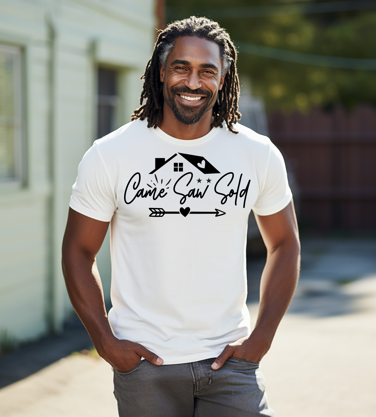 Came Saw Sold Realtor Graphic Shirt | Real Estate Agent Gift