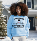 I Survived My Mom’s Nursing Degree Graphic Shirt | Funny Nurse Mom Tee