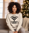Connect to God – The Password Is Jesus Christian Faith Graphic Shirt