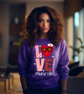 Nurse Life LOVE Shirt – Cute Nurse Heart Graphic Tee