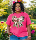 It Is Well With My Soul Leopard Bow Christian Graphic Shirt