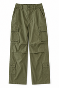 Wild Fable Olive Green Wide-Leg Cargo Pants